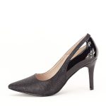 Pantofi negri eleganti Melania 04
