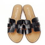 Papuci negri casual BSL8870 132