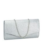 Plic argintiu cu sclipici BME-849 06