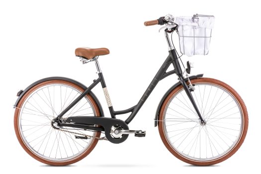 Bicicleta de oras pentru femei Romet Pop Art Eco 28 Negru 2022