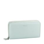 Portofel dublu de dama, DianaCO, DFX3294-3 M0 Albastru deschis