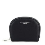 Portofel negru pentru carduri FloraCO, 6021 07