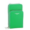 Portofel si port telefon verde 6018 07