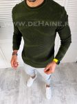 Pulover barbati gros slim fit kaki T3617 P18-1.2