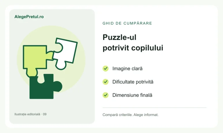 Ilustrație editorială: cum alegi un puzzle pentru copii: dincolo de numărul pieselor