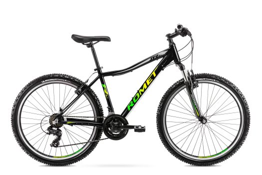 Bicicleta de munte pentru copii Romet Rambler R6.1 JR Negru/Verde/Gri 2022