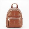 Rucsac mediu David Jones 6860-3 16 Cognac