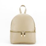 Rucsac mic din piele naturala Ana 122 Bej