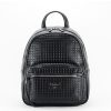 Rucsac negru cu imprimeu geometric 6909-2 119