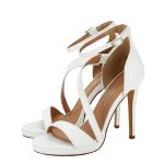 Sandale albe elegante BLJY1286 128