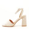 Sandale bej cu toc BL6522 130