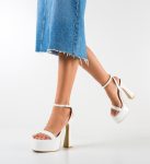 Sandale dama Obihama Albe