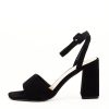 Sandale negre cu toc BL6522 131