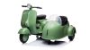 Scuter electric cu atasament Piaggio VESPA 150 VL1T 110W 12V 10Ah, culoare verde