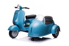 Scuter electric cu atasament Piaggio VESPA 150 VL1T 110W 12V 10Ah, culoare albastra