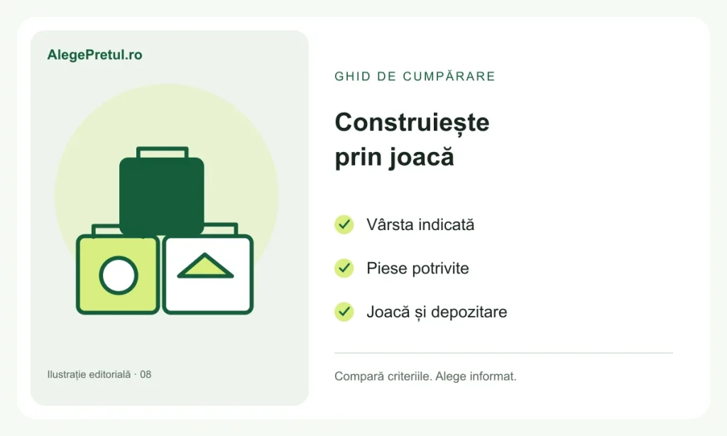 Seturi de construcție pentru copii: alegerea după vârstă și joacă Ilustrație editorială: seturi de construcție pentru copii: alegerea după vârstă și joacă