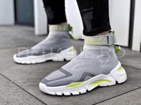 Sneakers barbati LZZ gri ZR A8592 N5-4