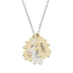 Sofia – Colier personalizat din argint cu siluete