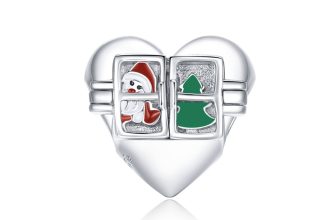 Talisman din argint Christmas Window