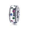 Talisman din argint Colorful Spacer Charm