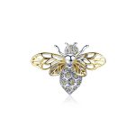 Talisman din argint Yellow Bee