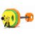 Haltera Kit Pump, 20 kg, Dayu Fitness
