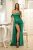 Rochie eleganta din tafta verde