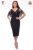 Rochie Pretty Girl eleganta mulata pe corp cu franjuri din paiete