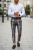 Pantaloni barbati eleganti in carouri gri B1563 P19-1.3