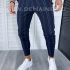Pantaloni barbati casual regular fit bleumarin in carouri B1861  i5-3.2