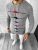 Pulover barbati gros slim fit gri T3587 91-2  27-4 E~