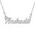 Nomine – Colier personalizat cu nume din argint 925