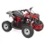 ATV electric Kinder Eco Wolf , motor 1060W 36V pozitionat pe punte si cui remorcare,  culoare rosie