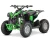 ATV electric Kinder Eco Wolf , motor 1060W 36V pozitionat pe punte si cui remorcare,  culoare verde