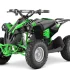 ATV electric Kinder Eco Wolf , motor 1060W 36V pozitionat pe punte si cui remorcare,  culoare albastra