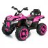 ATV electric pentru 2 copii Kinderauto SuperOffroad V2 4×4 180W 12V 12Ah premium, rosu