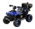 ATV electric pentru copii 3-6 ani, Kinderauto Police, 80W, 12V 7Ah, echipare premium, albastru
