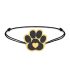 Paw Lover – Colier personalizat din argint placat cu aur galben 24K – Inima