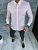 Camasa barbati roz slim fit B1357 W13-4.1.2.3