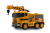 Camion electric cu functie de macara, Kinderauto Costrucktor 140W 12V 10Ah, culoare Galbena