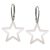 Selena – Cercei personalizati stea din argint 925