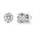 Cercei din argint Clear Classic Studs