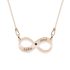 Infinity – Colier lant plat din argint 925 personalizat cu nume – Infinit