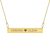 Olivia – Colier personalizat cu tablita din argint 925 placat cu aur 24K