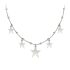 Sirius – Colier personalizat tip salba cu stelute din argint 925 placat cu aur galben 24K