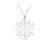 Snowflake – Colier personalizat argint 925 cu pandantiv Fulg