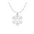 Snowflake – Cercei personalizati fulg din argint 925