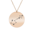 Colier argint 925 placat cu aur galben 24K personalizat cu constelatii – Scorpion