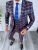 Costum barbati slim fit + Vesta B4224  91