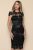 Rochie MBG neagra din broderie